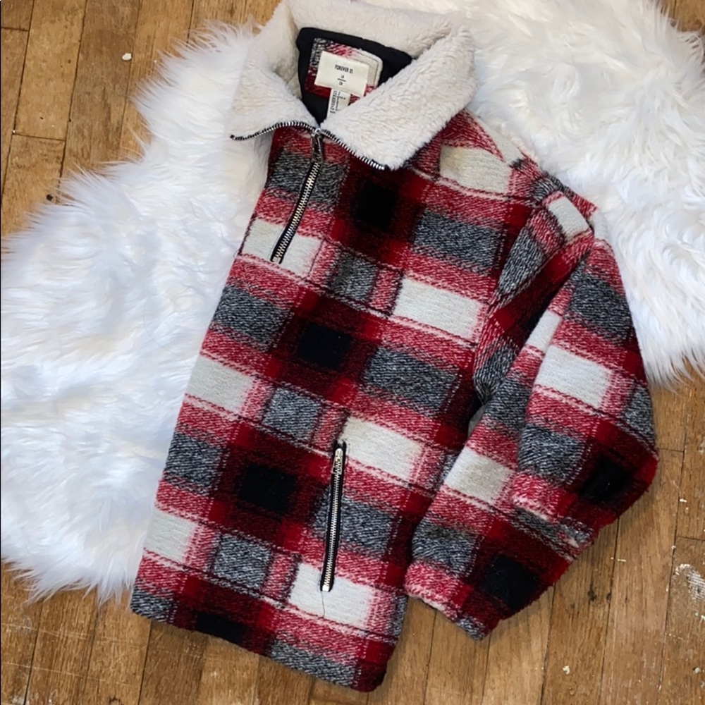 Plaid Pullover